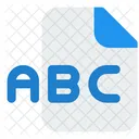 ABC-Datei  Symbol