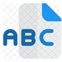 Abc File  Icon