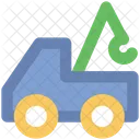 Abschleppen LKW Hebebuhne Symbol