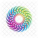 Abstract Circle Whirl  Icon