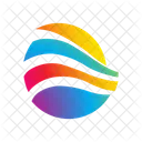 Abstract Circle Whirl  Icon