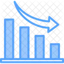 Rezession Wirtschaft Und Finanzen SEO Und Web Symbol