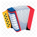 Melodeon Accordion Musical Instrument 아이콘