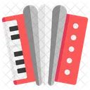 Accordion Music Instrument Icon