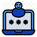 Account Password Laptop Icon