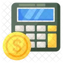 Budget Accounting Finance Calculation Icon