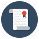 Achievement Certificate  Icon