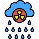 Acid Acid Rain Cloud Icon