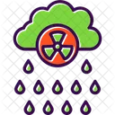 Acid Acid Rain Cloud Icon