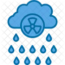 Acid Acid Rain Cloud Icon