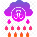 Acid Acid Rain Cloud Icon