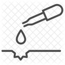 Acid Chemical Etching Icon