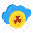 Acidic Rain Radioactive Rain Weather Forecast Icon