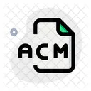 Acm File  Icon