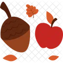 Acorn Plant Nature Icon