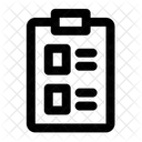 Activity Checklist Document Icon