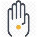 Acupuncture Point Healing Point Palm Icon