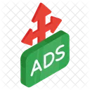 Ad Directions Ad Network Ad Connection Icon