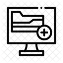 Add File Plus Sign File Storage Icon