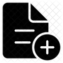 Add File File Page Icon