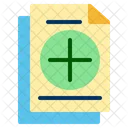 Add File Add List Add Aggregate Add Post Document Icon