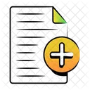 Add File Paper Document Icon