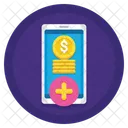 Add Online Money  Icon