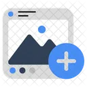 Landscape Add Picture Image Icon