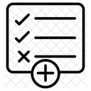 Add Checklist Tasklist Icon