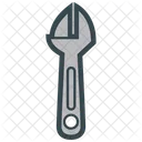 Adjustable Wrench Hardware Icon