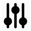 Adjustments Vertical  Icon