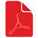 Adobe Acrobat Pdf Icono