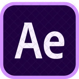 Adobe After Effects  Icono