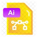 Adobe Illustrator Ai File Adobe Icon