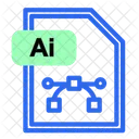 Adobe Illustrator Ai File Adobe Icon