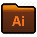 Adobe Illustrator Folder  Icon