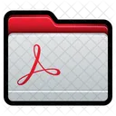 Adobe Pdf Folder  Icon