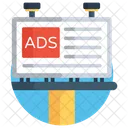 Advertisement Board Billboard Ad Board Icon