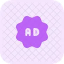 Ads Label  Icon