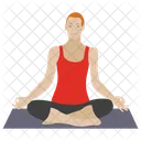 Aerobics Stretch Muscle Workout Icon