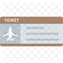 Aeroplane Ticket  Icon