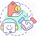 Affiliative Selling Relationship Icon