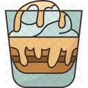 Affogato Coffee Dessert Icon