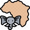 Africa Continent Map Africa Africa Map Icon