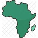 Africa Map  Icon