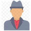 Agent Police Detective Icon