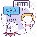 Behavior Autism Aggressive Icon