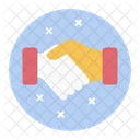 Agreement Relationship Handshake Icon