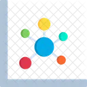 Clustering Tecnologia Cluster Ícone