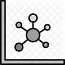 Clustering Tecnologia Cluster Ícone